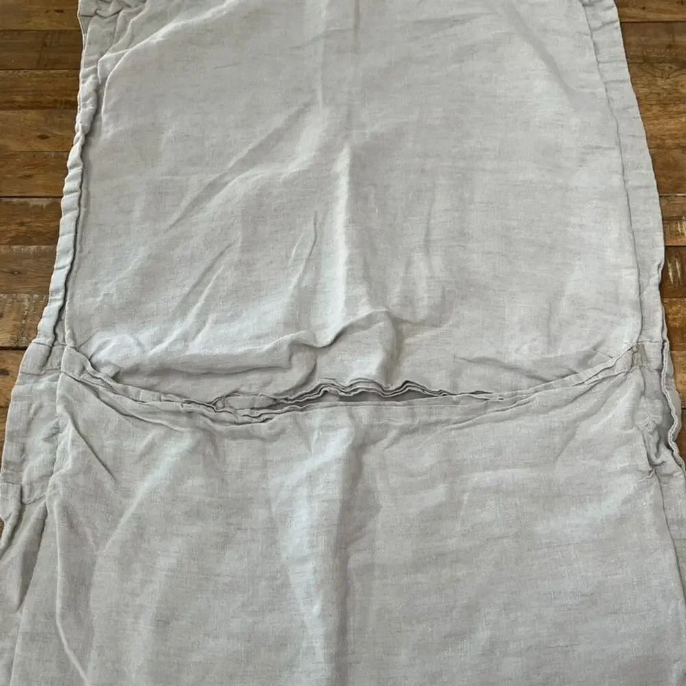 Simple & Opulence 100% Linen Taupe Pillowcases 35